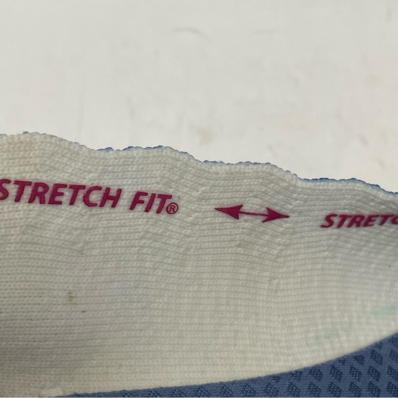 Skechers Cleo Flex Washable SlipOn Wedge Skimmer Spellbind Blue Shibor TieDye 11 - Picture 6 of 8